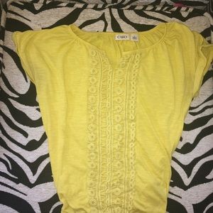 Yellow Cato top